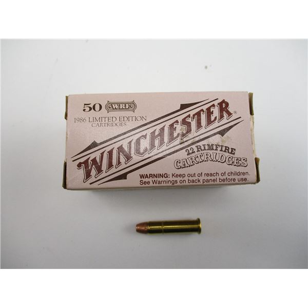 WINCHESTER .22 WRF COLLECTIBLE AMMO