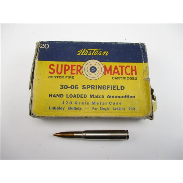 WESTERN 30-06 SPRG COLLECTIBLE AMMO