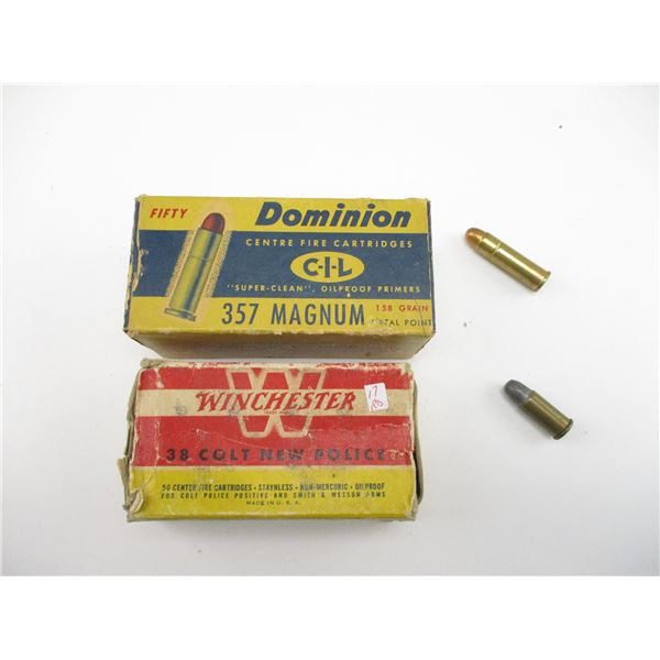 ASSORTED COLLECTIBLE AMMO LOT