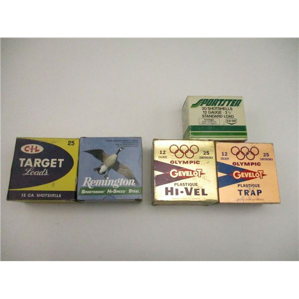 ASSORTED 12 GA SHOTSHELL LOT