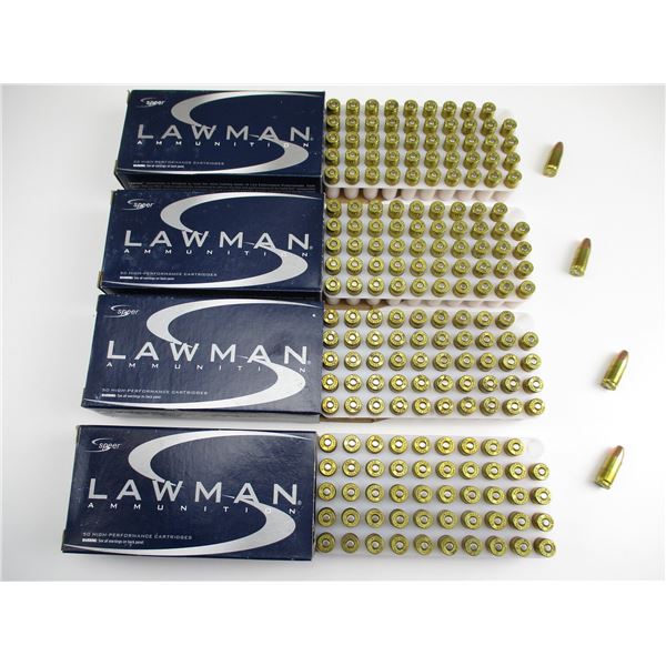 SPEER LAWMAN 9MM LUGER AMMO
