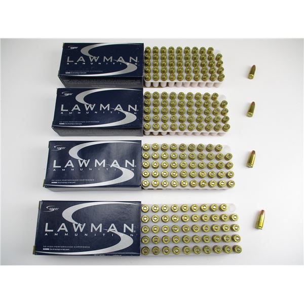 SPEER LAWMAN 9MM LUGER AMMO