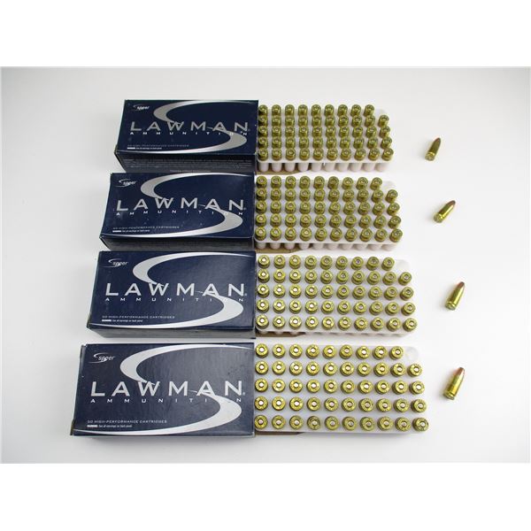 SPEER LAWMAN 9MM LUGER AMMO