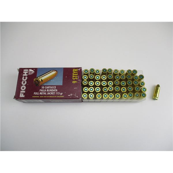 FIOCCHI 9 STEYR AMMO