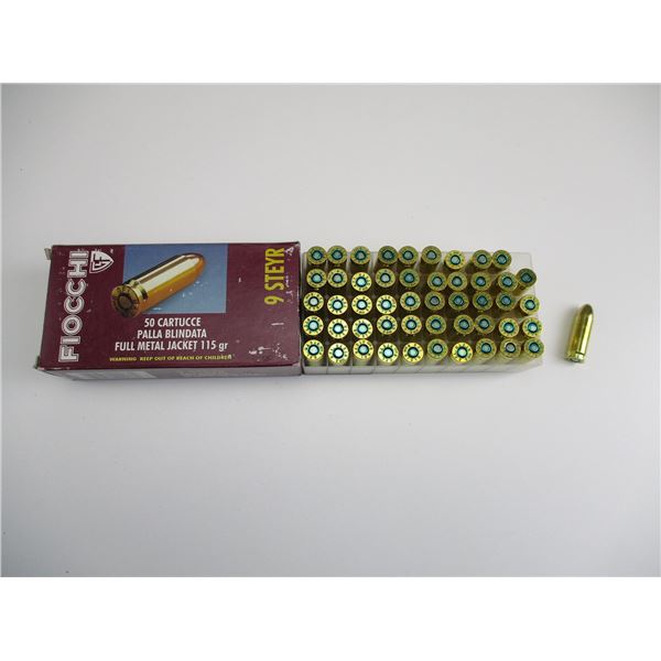 FIOCCHI 9 STEYR AMMO