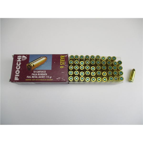 FIOCCHI 9 STEYR AMMO