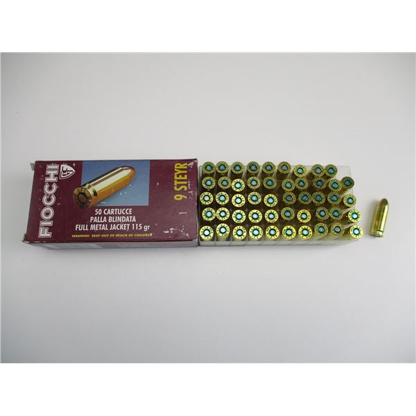 FIOCCHI 9 STEYR AMMO