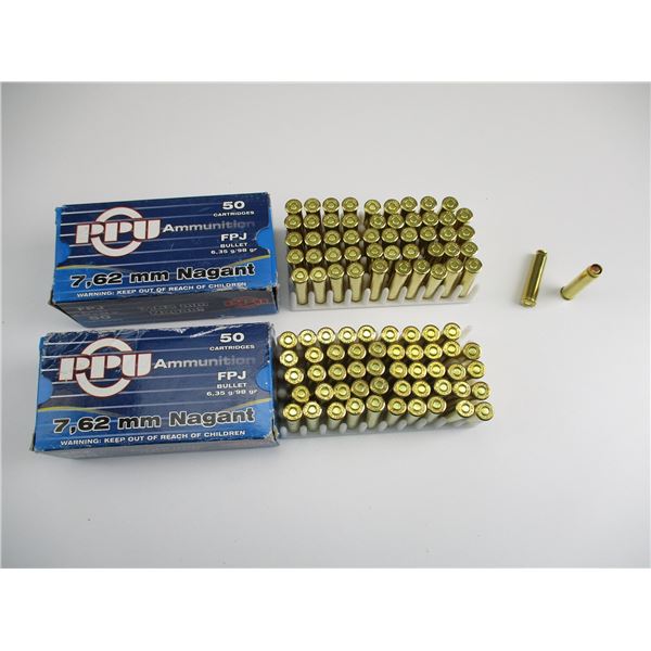 PPU 7.62 NAGANT AMMO