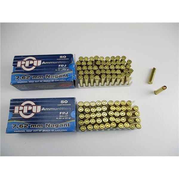 PPU 7.62 NAGANT AMMO