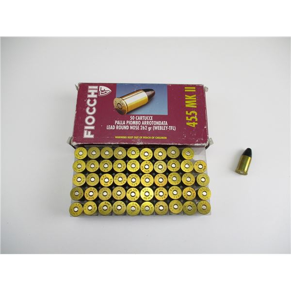 FIOCCHI .455 MKII AMMO