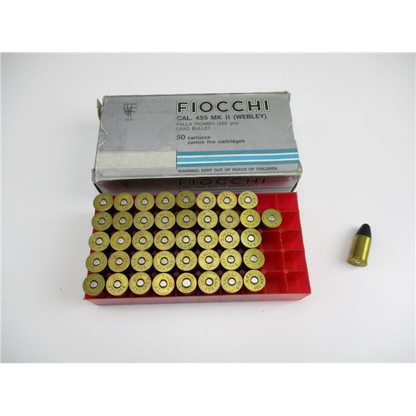 FIOCCHI .455 MKII AMMO