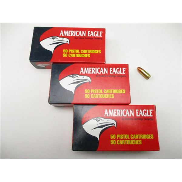 AMERICAN EAGLE 9MM LUGER AMMO