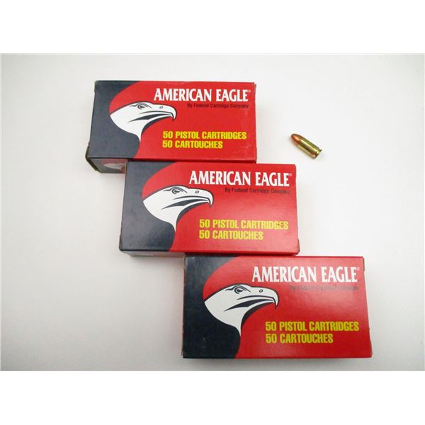 AMERICAN EAGLE 9MM LUGER AMMO