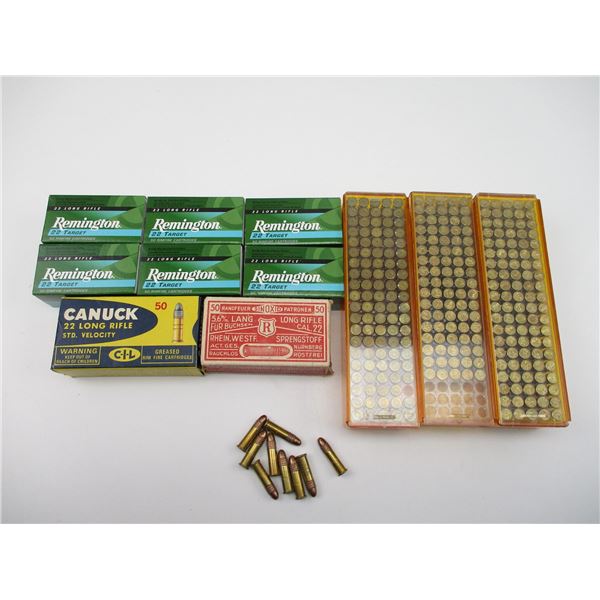 ASSORTED .22 AMMO