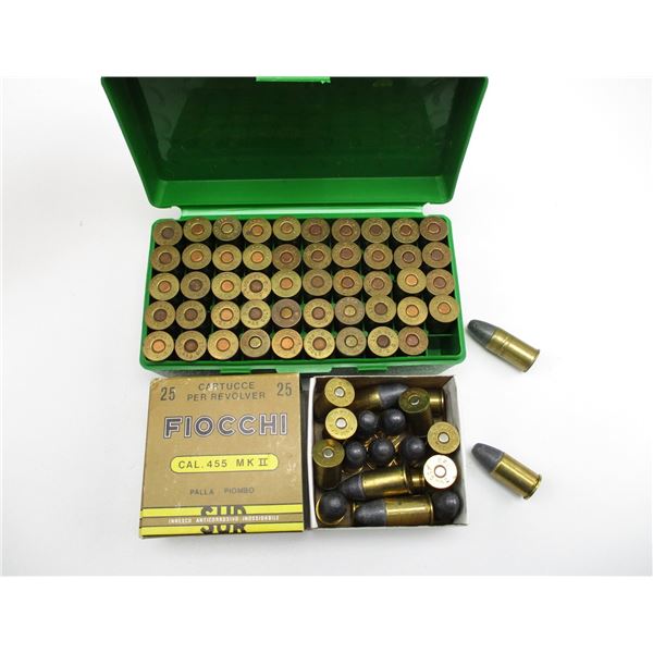 ASSORTED .455 AMMO