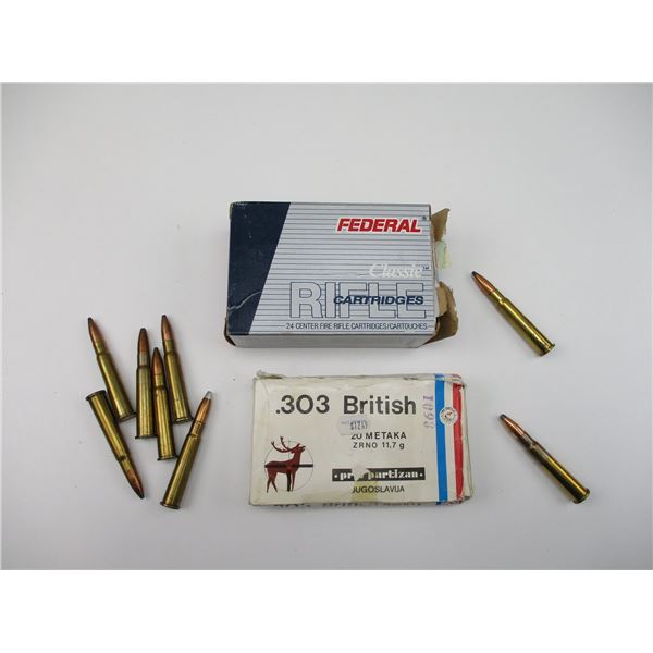 ASSORTED .303 BRITISH AMMO