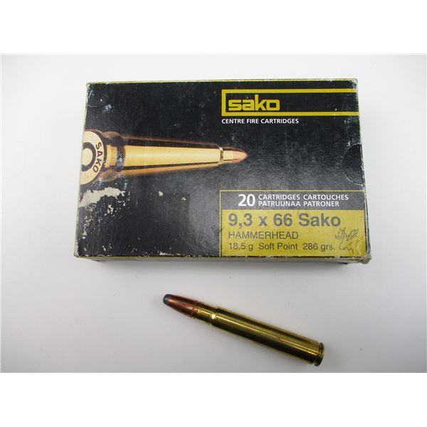 SAKO 9.3X66 SAKO AMMO