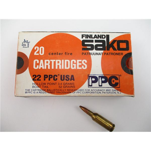 SAKO .22 PPC USA AMMO
