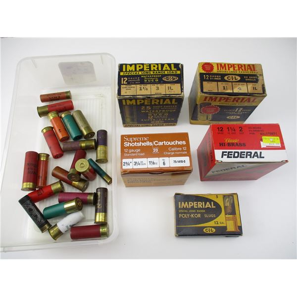 ASSORTED 12 GA, 20 GA, .410 GA