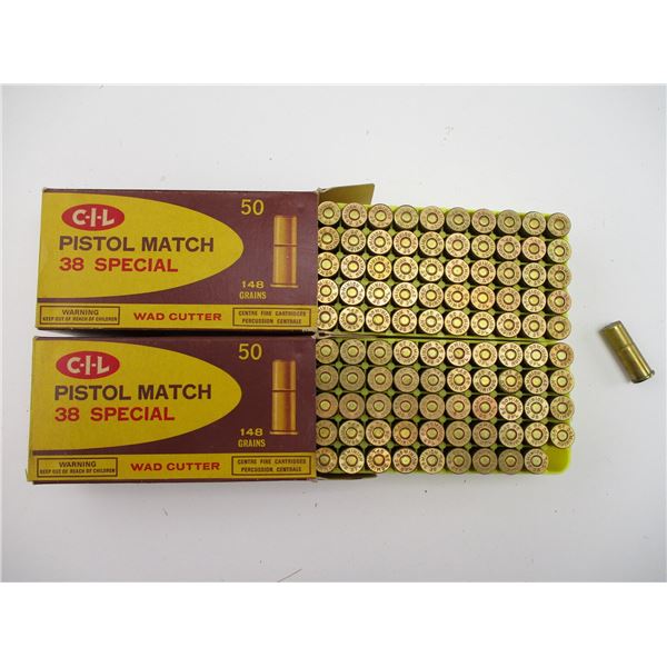 CIL .38 SPECIAL AMMO
