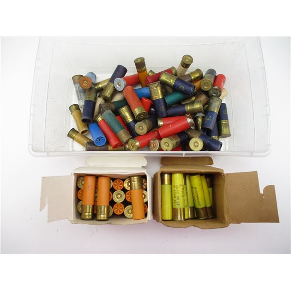 ASSORTED 12 GA AND 20 GA SHOTSHELLS