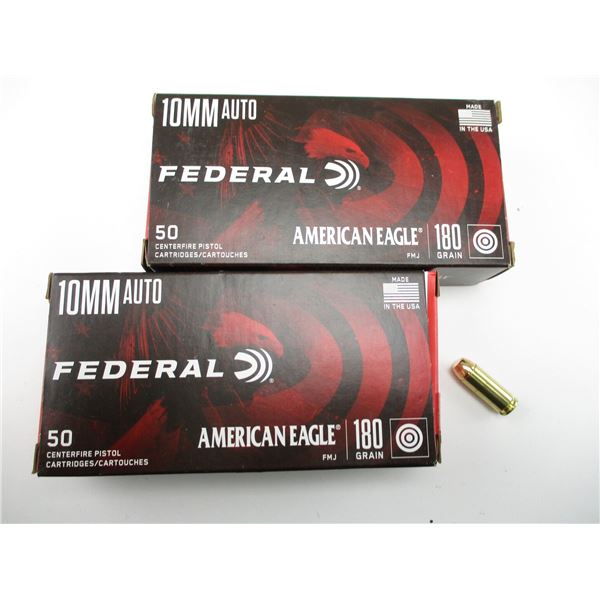 FEDERAL 10MM AUTO AMMO