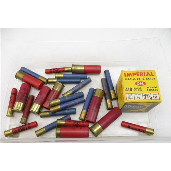 ASSORTED .410 GA AND 12 GA AMMO