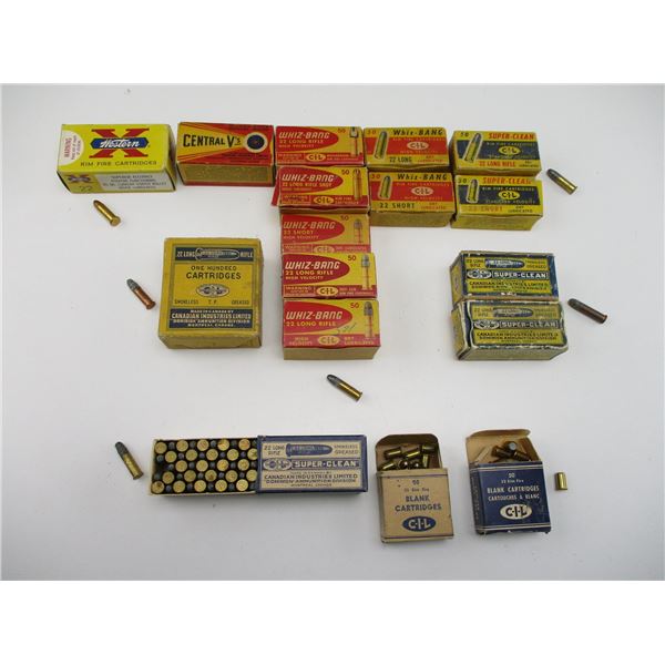 ASSORTED .22 AMMO LOT