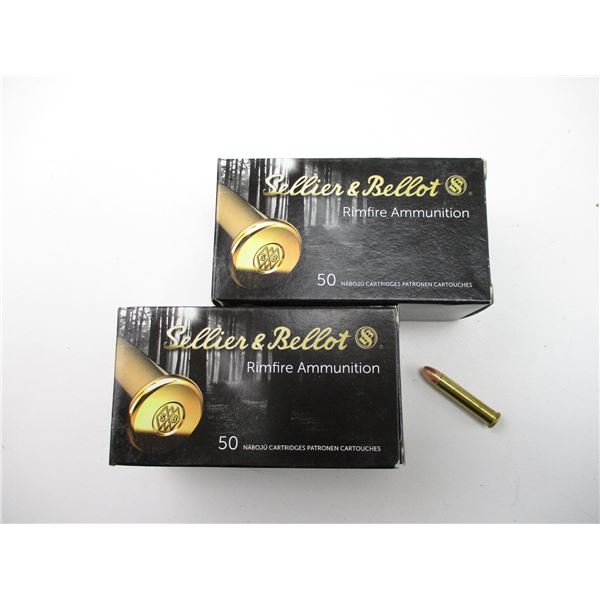 SELLIER & BELLOT .22 WMR SB AMMO