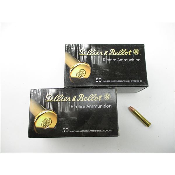 SELLIER & BELLOT .22 WMR SB AMMO