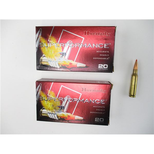 HORNADY SUPERFORMANCE 7MM-08 AMMO