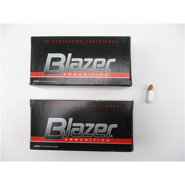 BLAZER 9MM LUGER AMMO