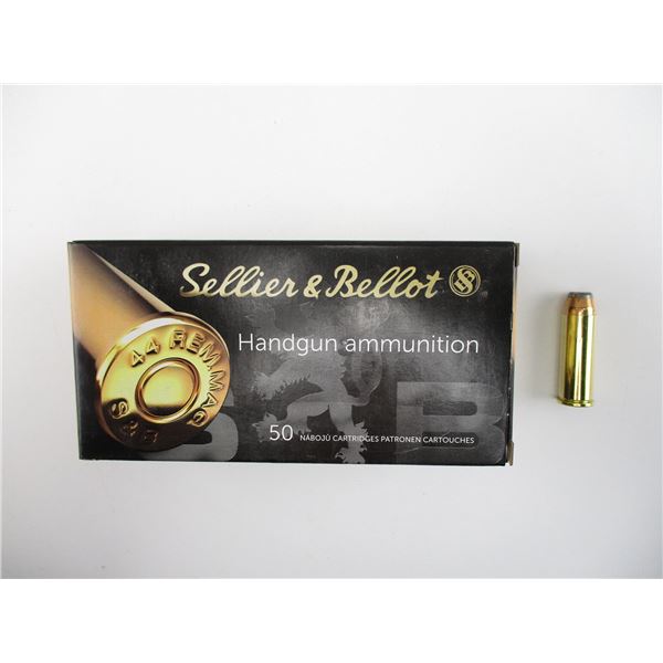 SELLIER & BELLOT .44 REM MAG AMMO