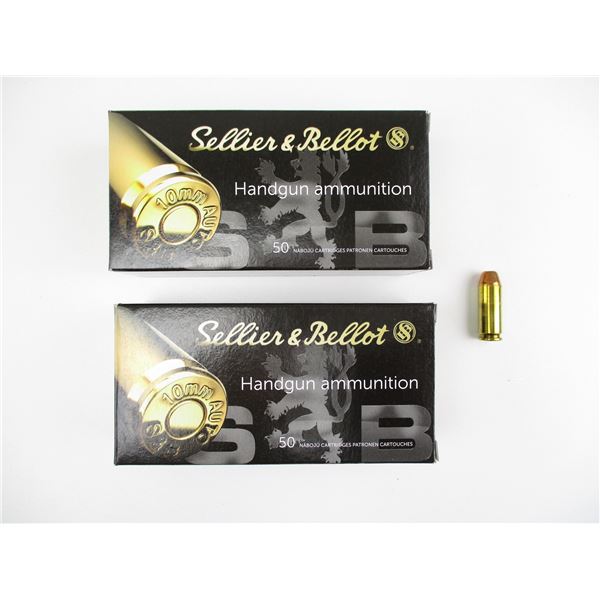 SELLIER & BELLOT 10MM AUTO AMMO