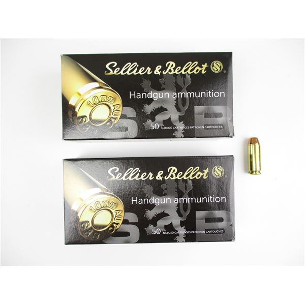 SELLIER & BELLOT 10MM AUTO AMMO