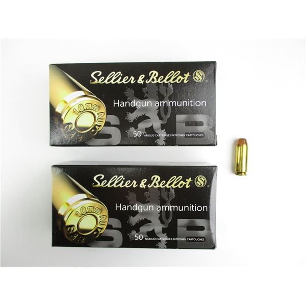 SELLIER & BELLOT 10MM AUTO AMMO