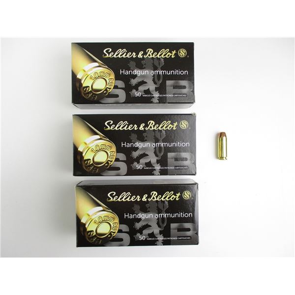 SELLIER & BELLOT 10MM AUTO AMMO