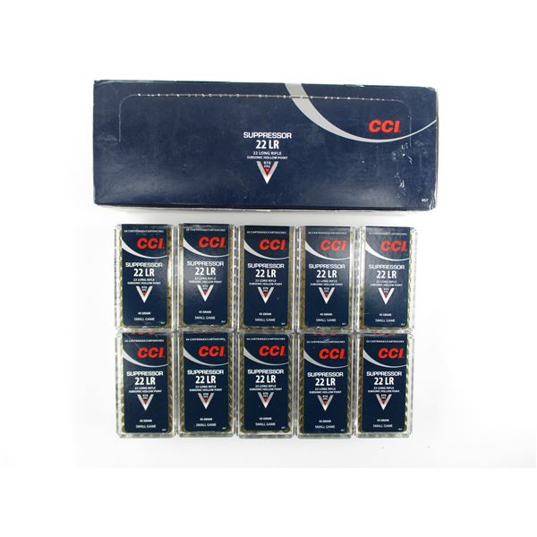 CCI SUPPRESSOR .22 LR AMMO