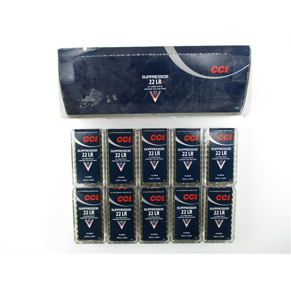CCI SUPPRESSOR .22 LR AMMO
