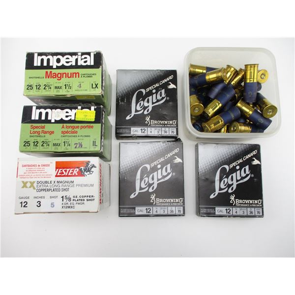 ASSORTED 12 GA SHOTSHELL LOT