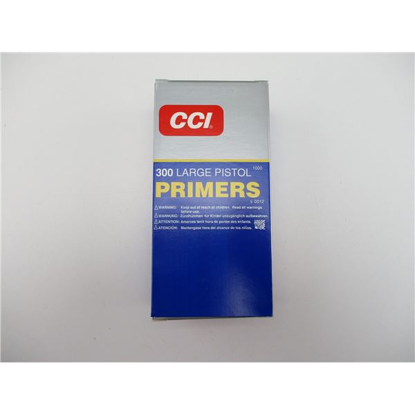 CCI LARGE PISTOL PRIMERS