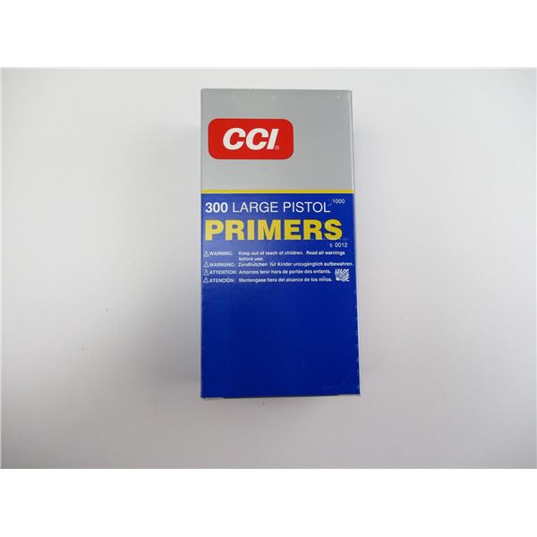 CCI LARGE PISTOL PRIMERS