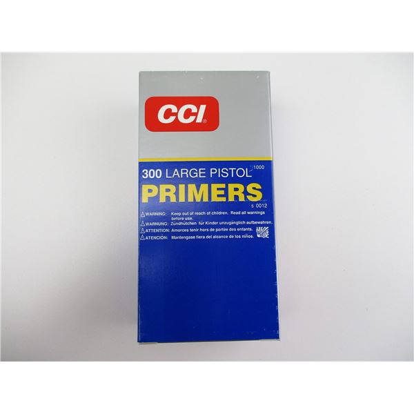 CCI LARGE PISTOL PRIMERS