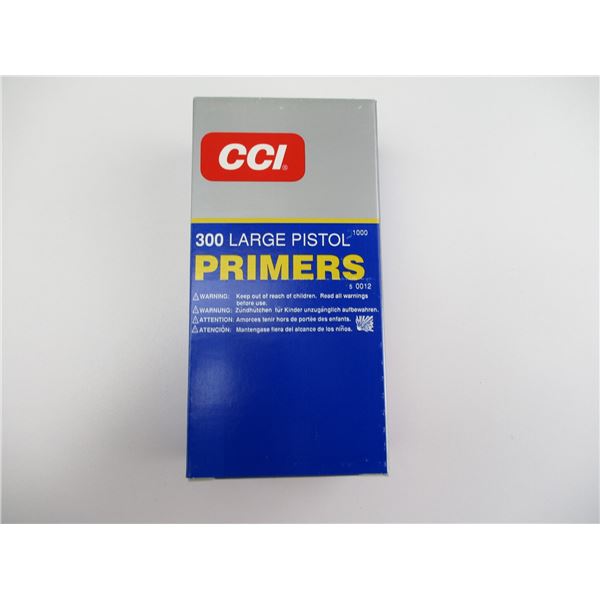 CCI LARGE PISTOL PRIMERS