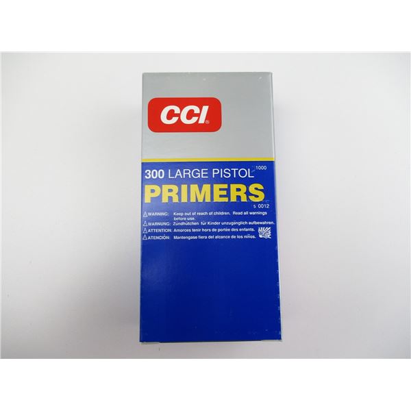 CCI LARGE PISTOL PRIMERS