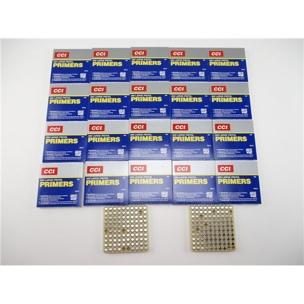 CCI LARGE PISTOL PRIMERS