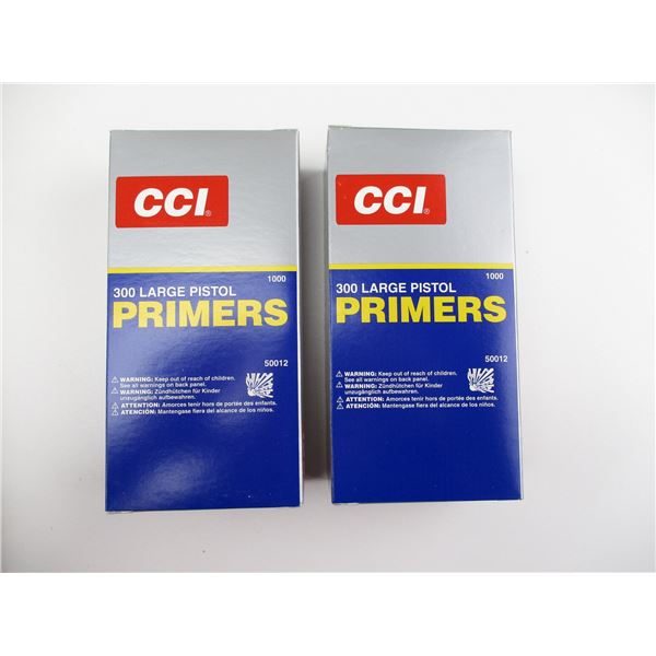 CCI LARGE PISTOL PRIMERS