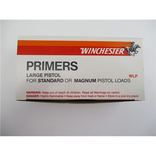 WINCHESTER LARGE PISTOL PRIMERS