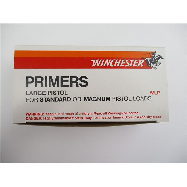 WINCHESTER LARGE PISTOL PRIMERS