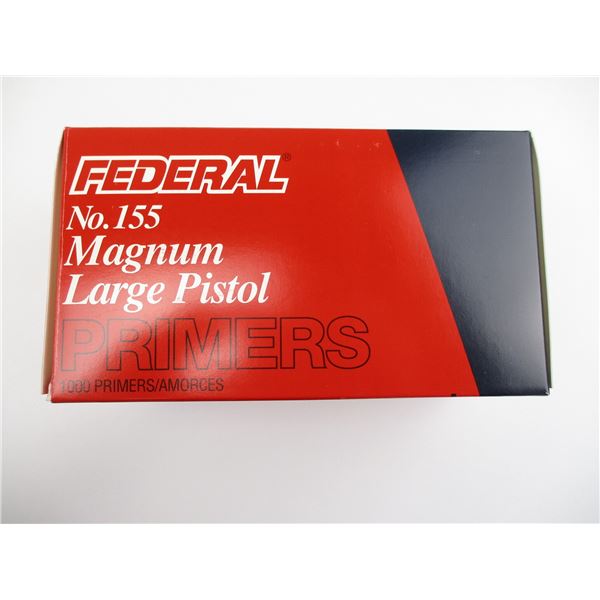 FEDERAL MAGNUM LARGE PISTOL PRIMERS